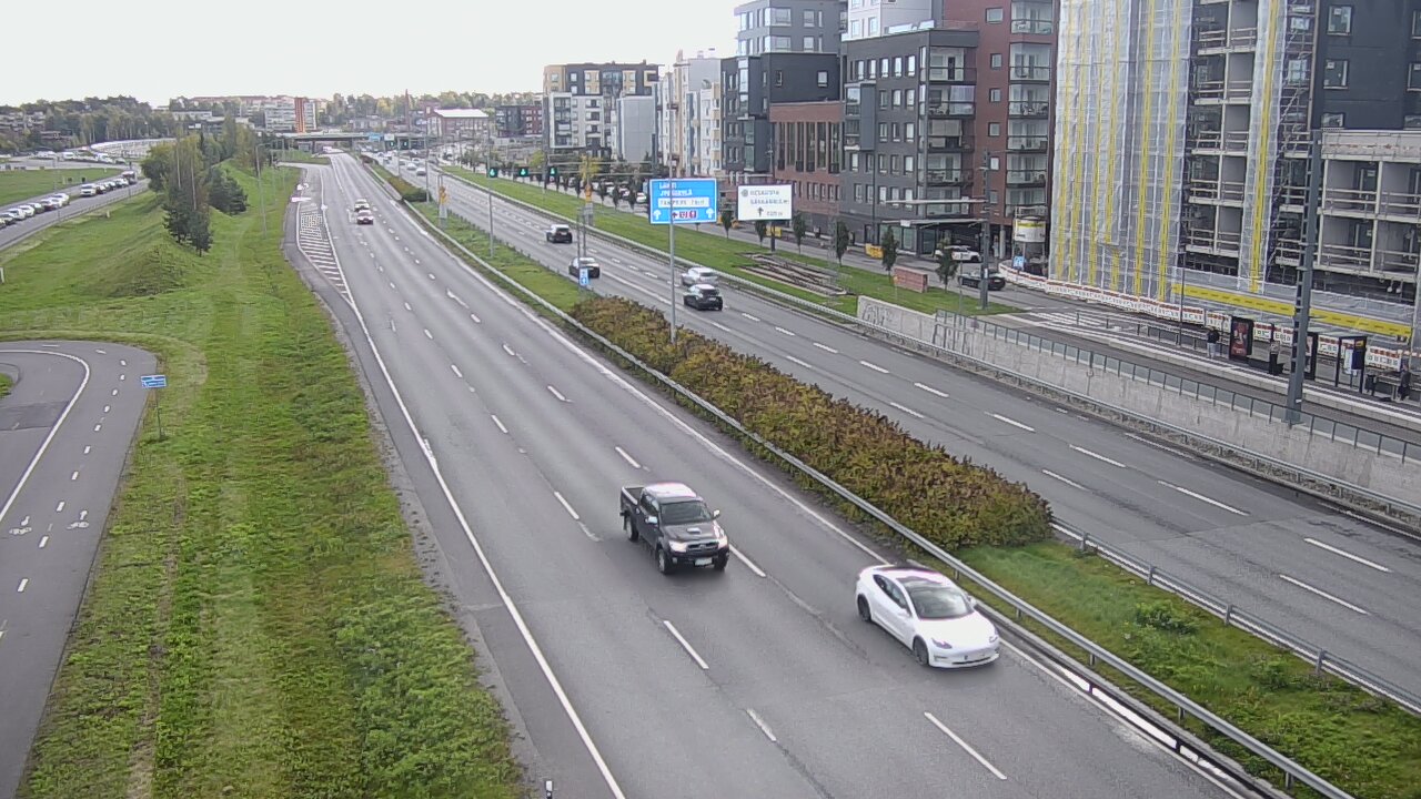 Weather Camera Image Road 12 Tampere, Rantatie, Tampere, Pirkanmaa