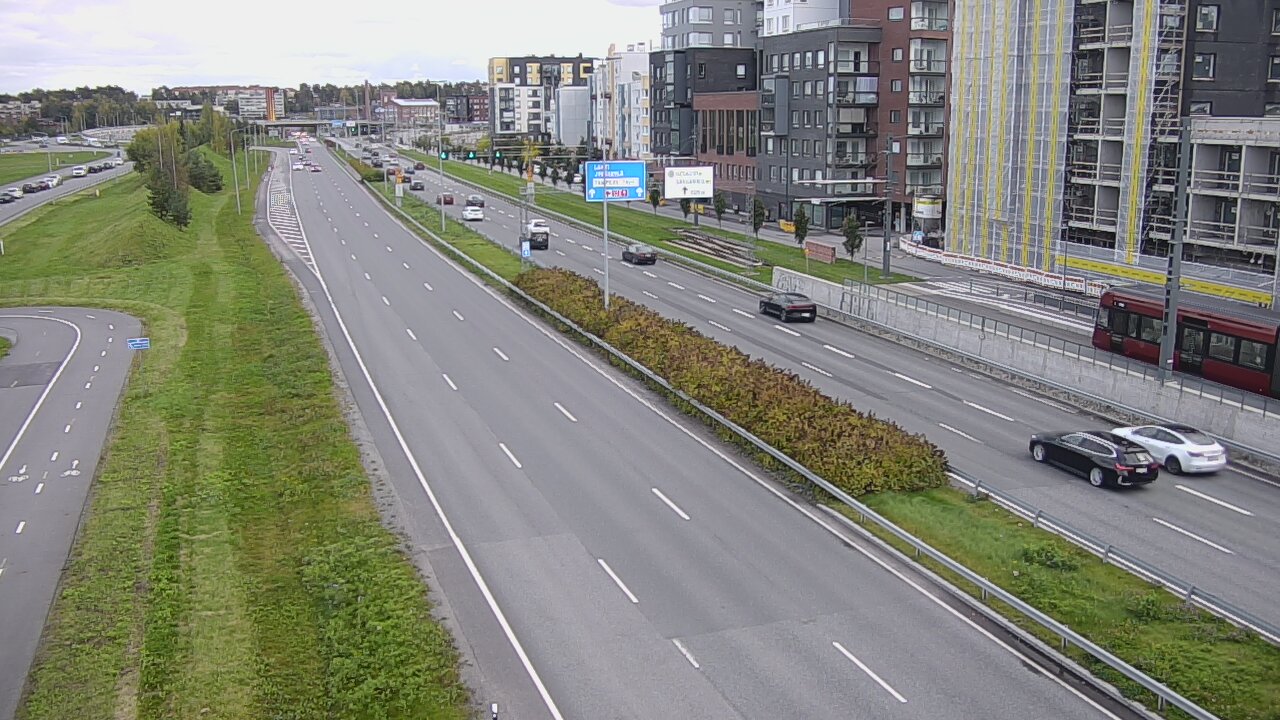 Weather Camera Image Road 12 Tampere, Rantatie, Tampere, Pirkanmaa