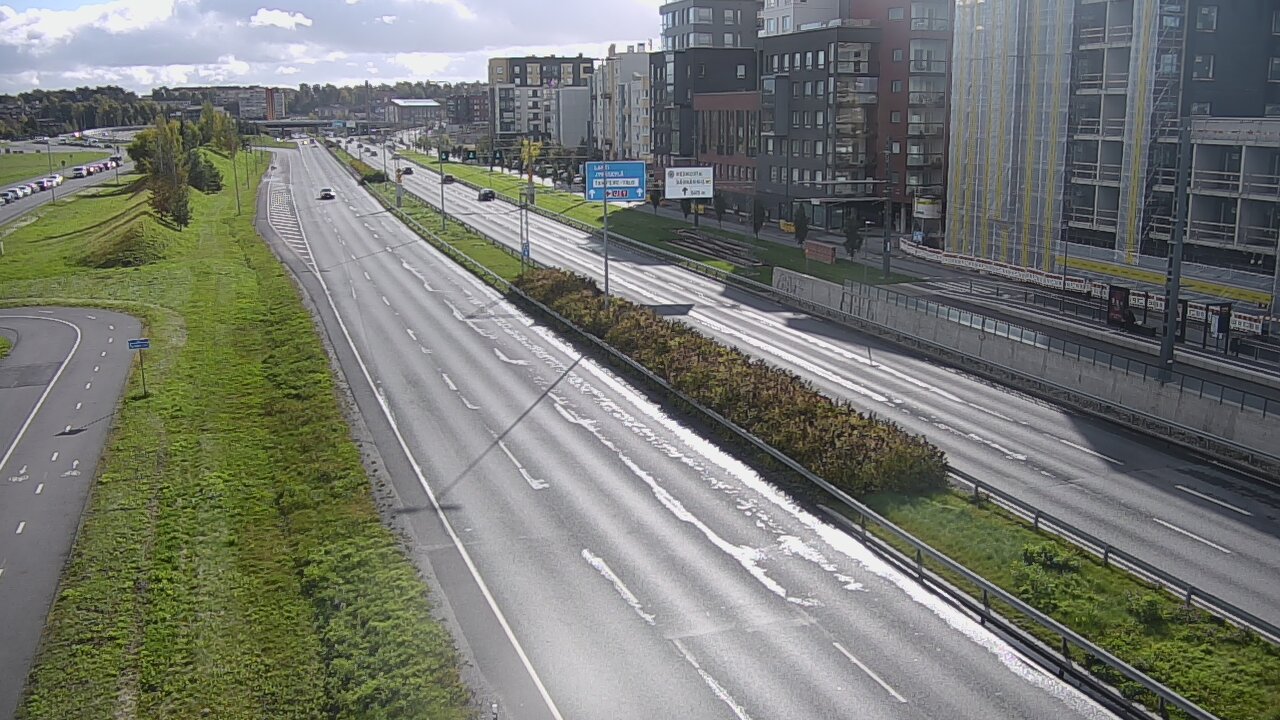 Weather Camera Image Road 12 Tampere, Rantatie, Tampere, Pirkanmaa