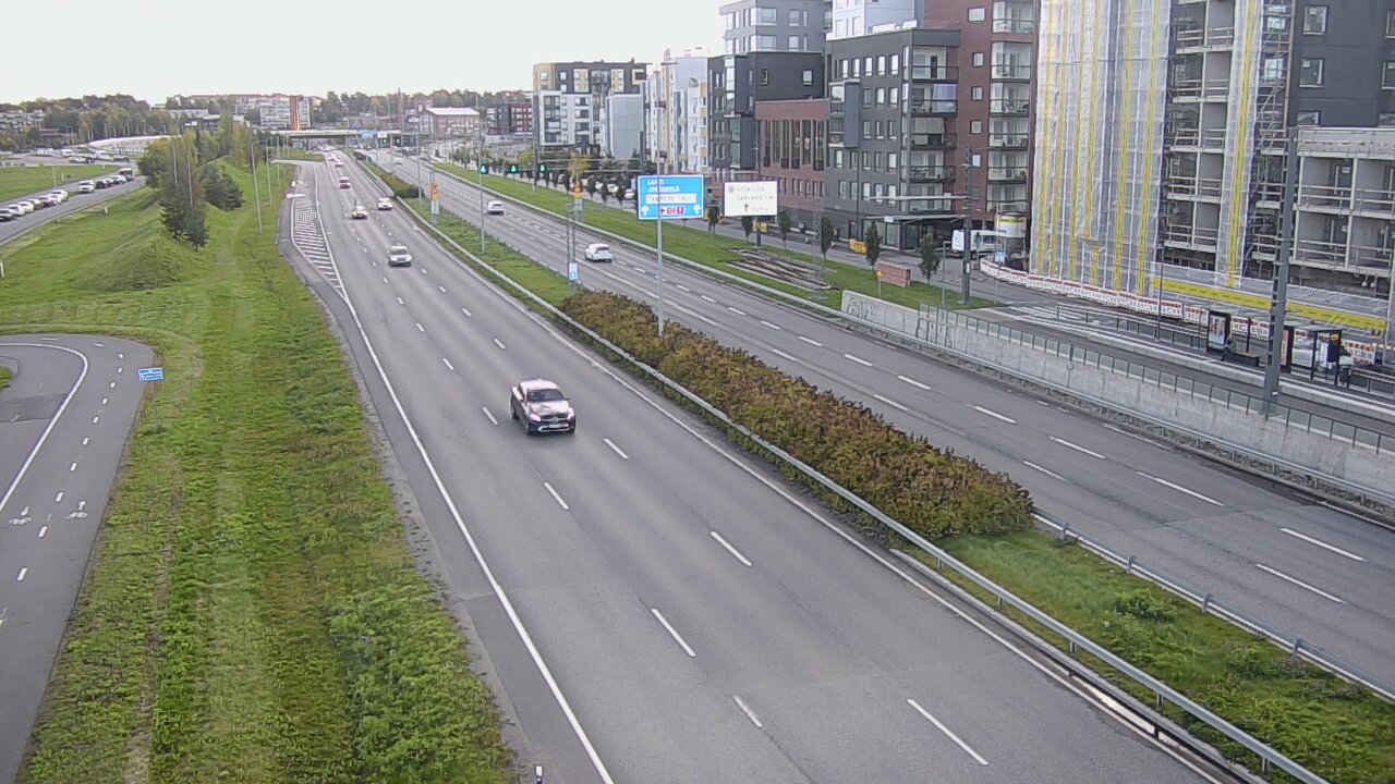 Weather Camera Image Road 12 Tampere, Rantatie, Tampere, Pirkanmaa