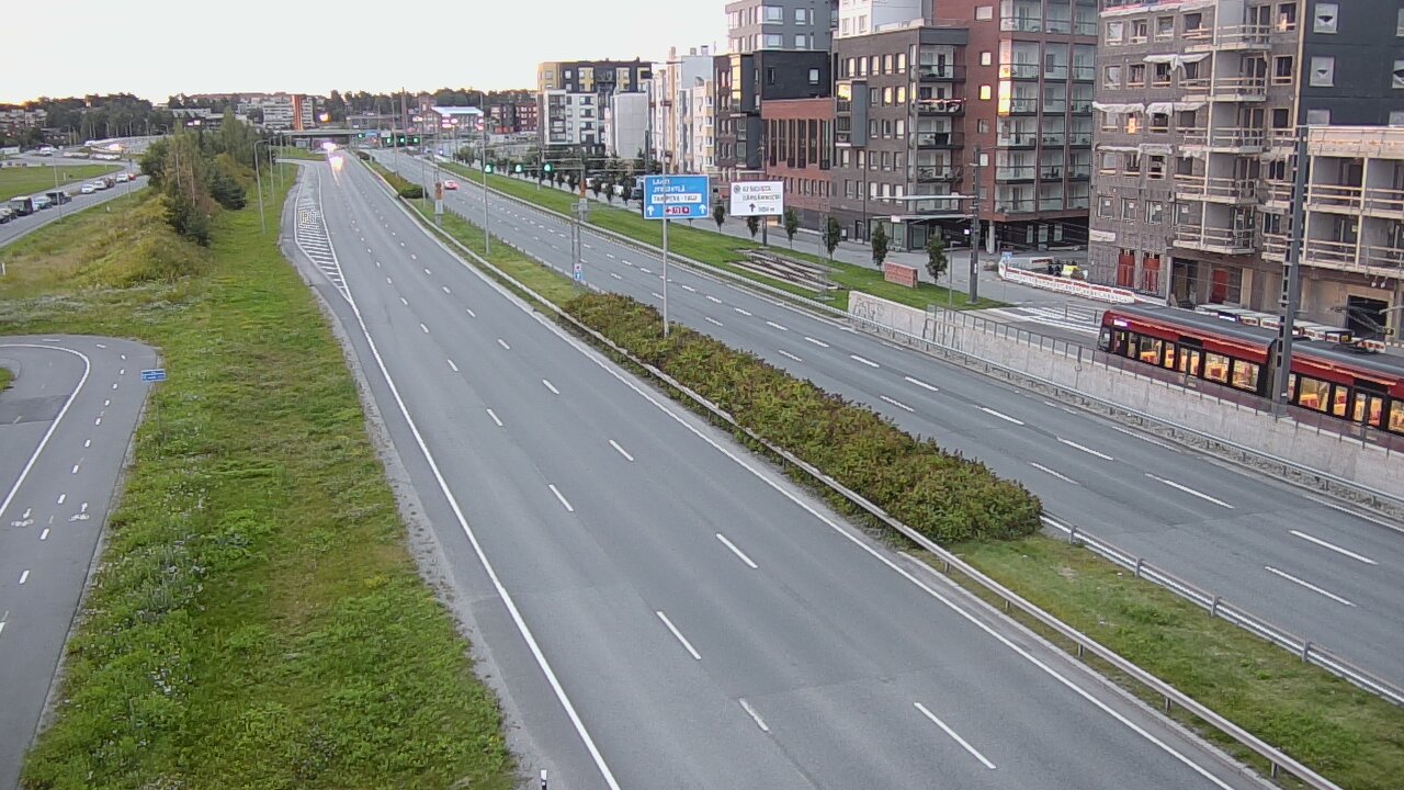 Weather Camera Image Väg 12 Tammerfors, Rantatie, Tampere, Pirkanmaa
