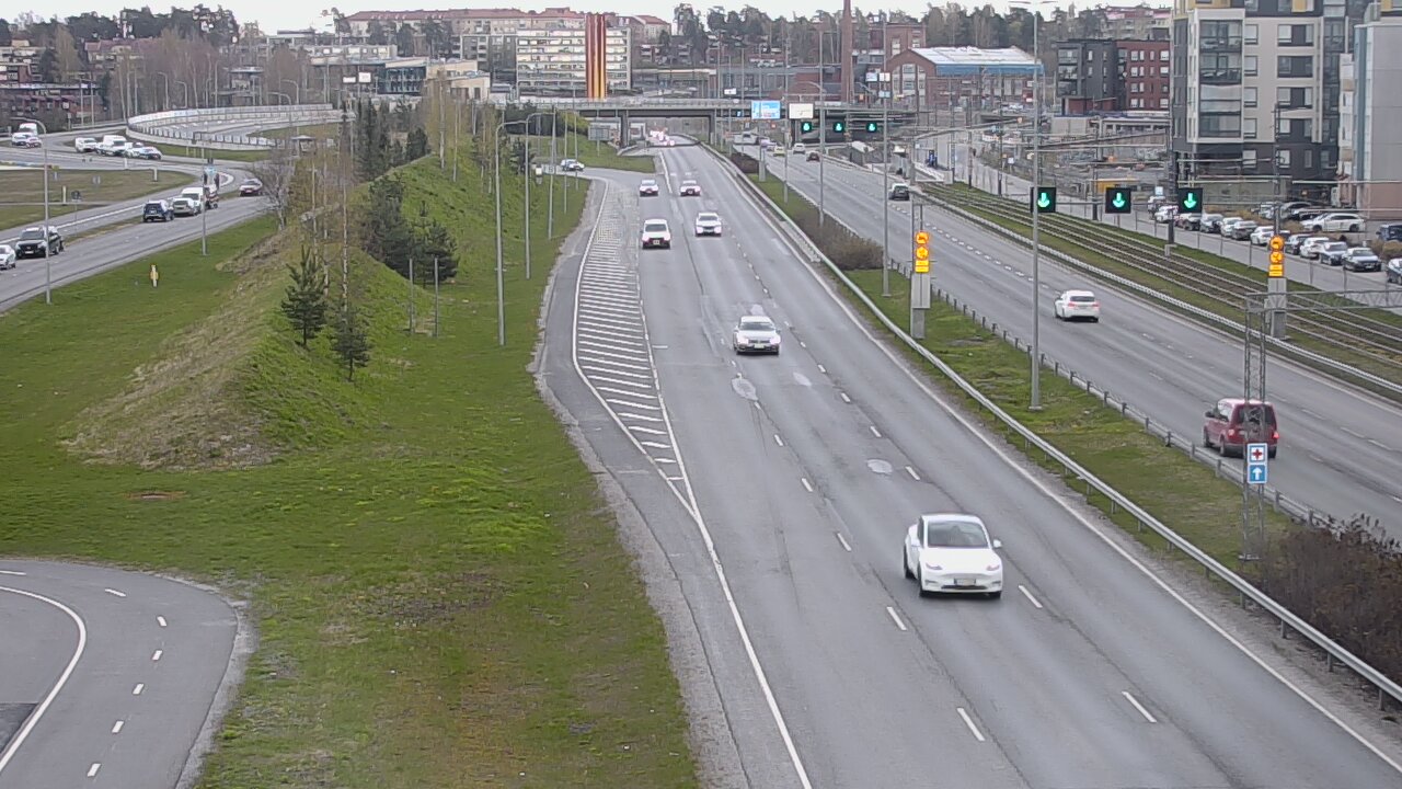 Weather Camera Image Väg 12 Tammerfors, Rantatie, Tampere, Pirkanmaa