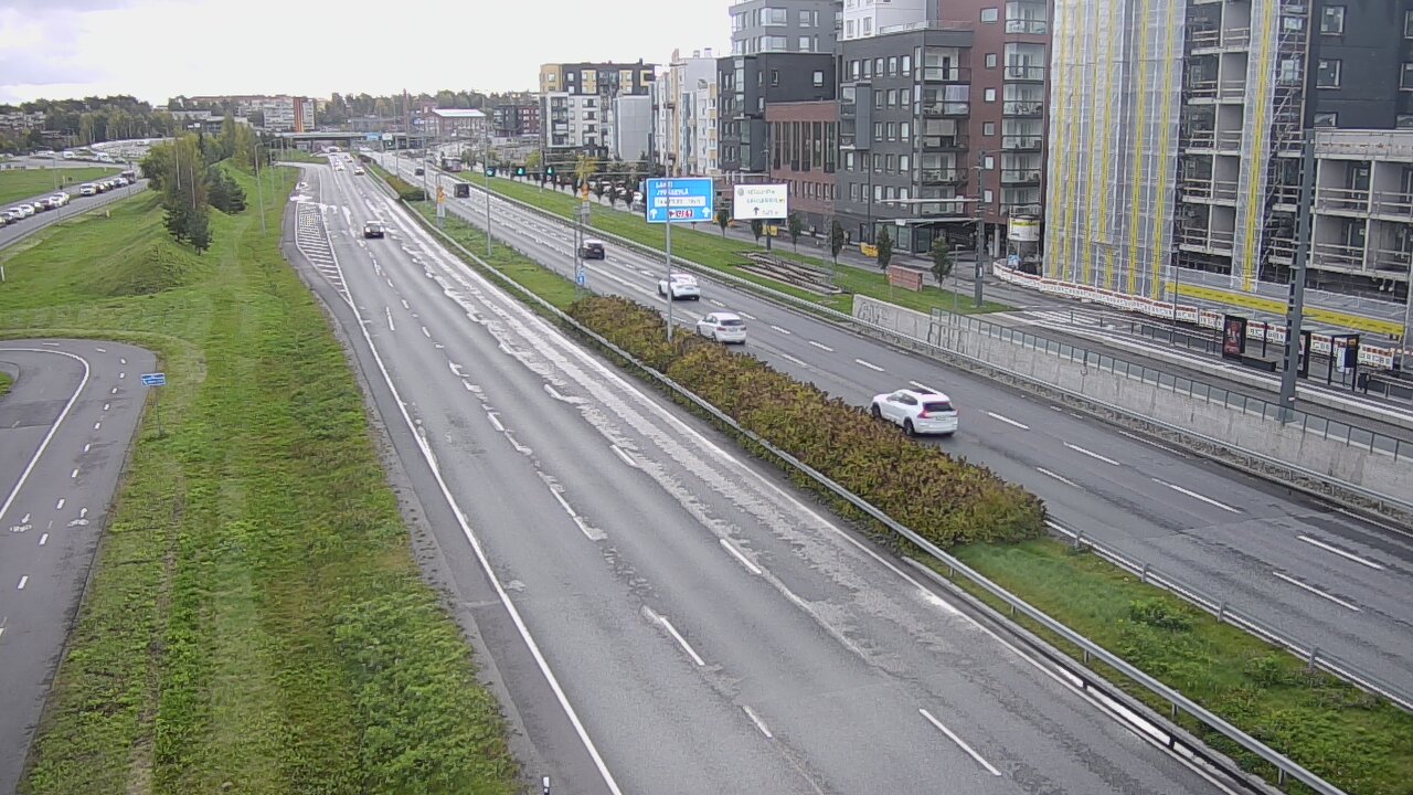 Weather Camera Image Road 12 Tampere, Rantatie, Tampere, Pirkanmaa
