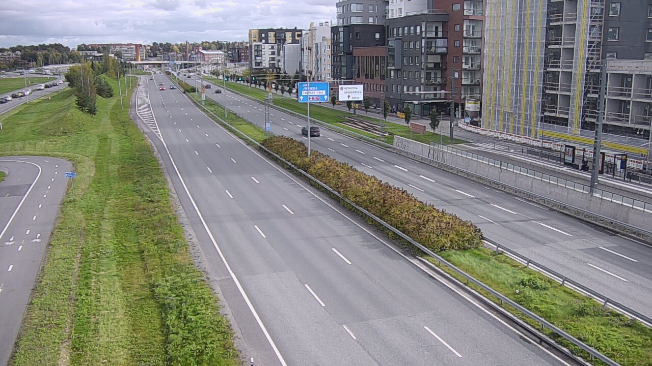 Weather Camera Image Road 12 Tampere, Rantatie, Tampere, Pirkanmaa