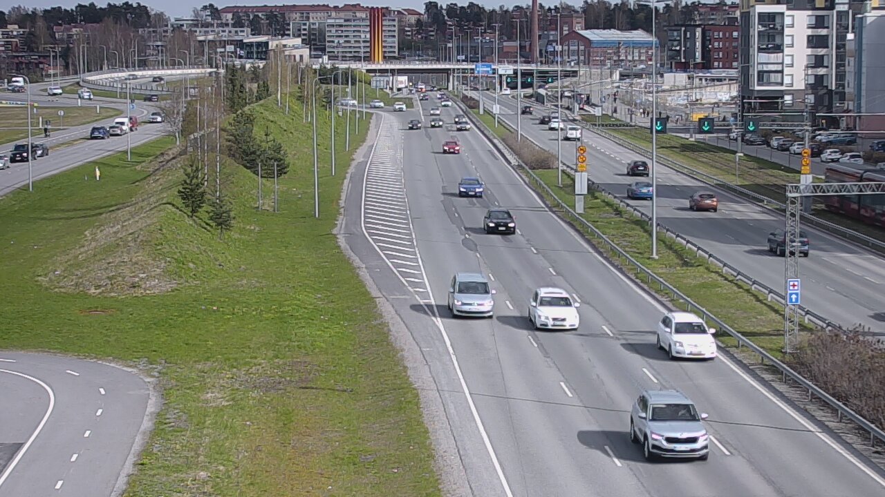 Weather Camera Image Väg 12 Tammerfors, Rantatie, Tampere, Pirkanmaa