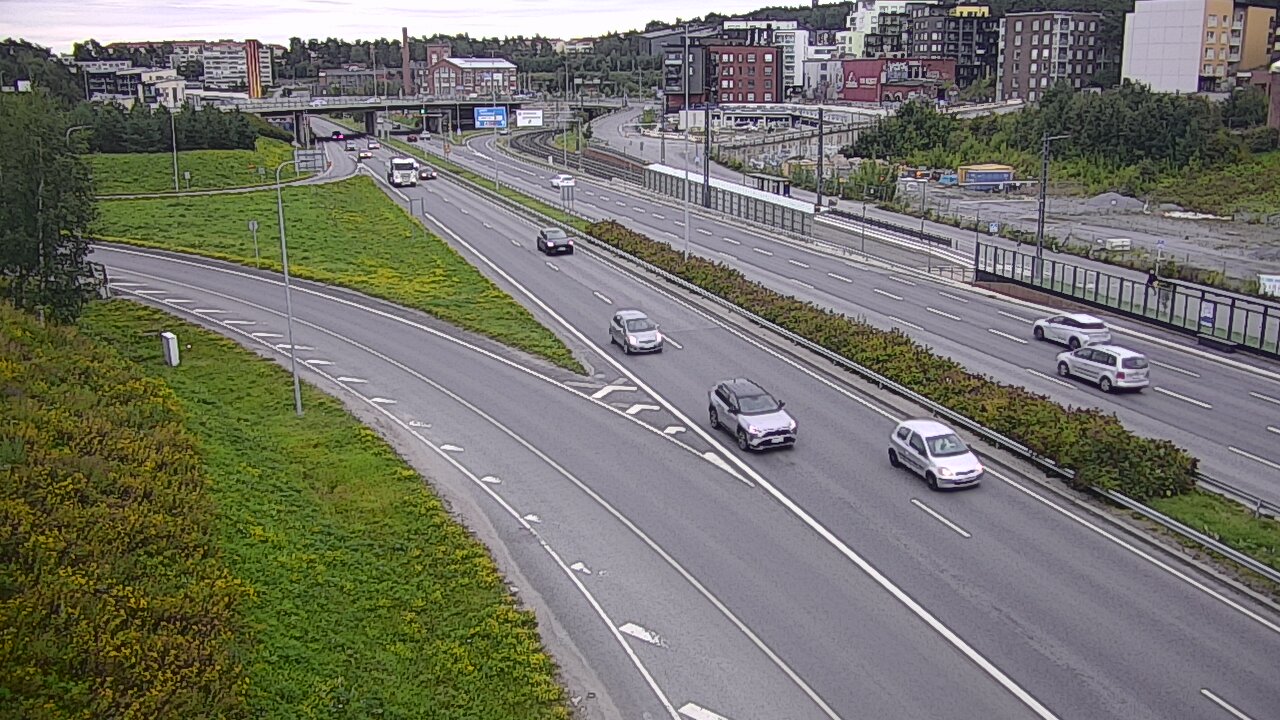 Weather Camera Image Väg 12 Tammerfors, Santalahdenpuisto, Tampere, Pirkanmaa