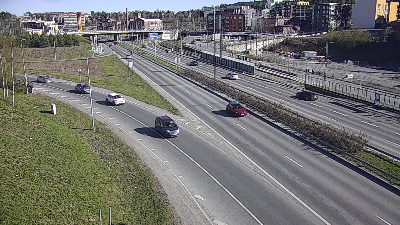 Weather Camera Image Väg 12 Tammerfors, Santalahdenpuisto, Tampere, Pirkanmaa