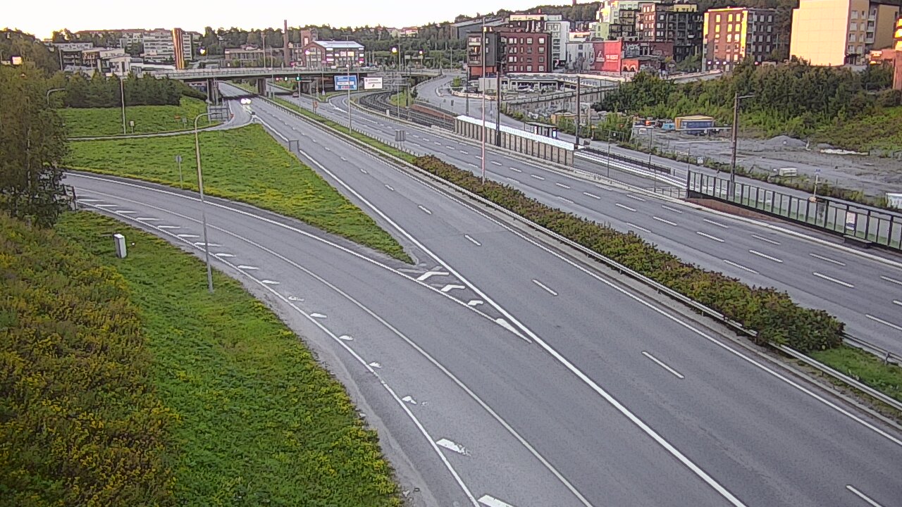 Weather Camera Image Väg 12 Tammerfors, Santalahdenpuisto, Tampere, Pirkanmaa