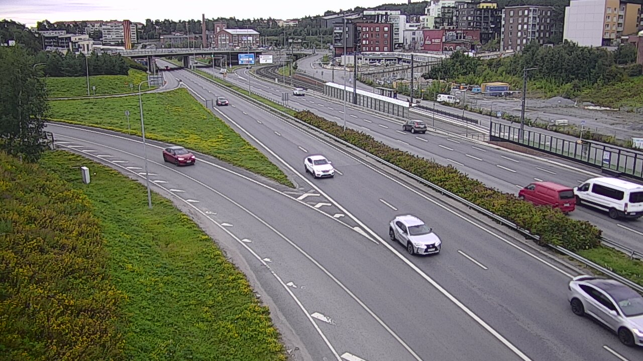 Weather Camera Image Väg 12 Tammerfors, Santalahdenpuisto, Tampere, Pirkanmaa