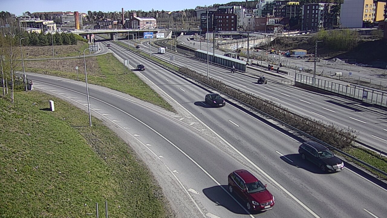 Weather Camera Image Väg 12 Tammerfors, Santalahdenpuisto, Tampere, Pirkanmaa