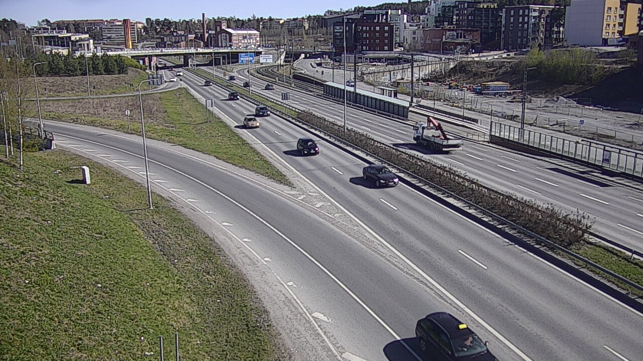 Weather Camera Image Väg 12 Tammerfors, Santalahdenpuisto, Tampere, Pirkanmaa