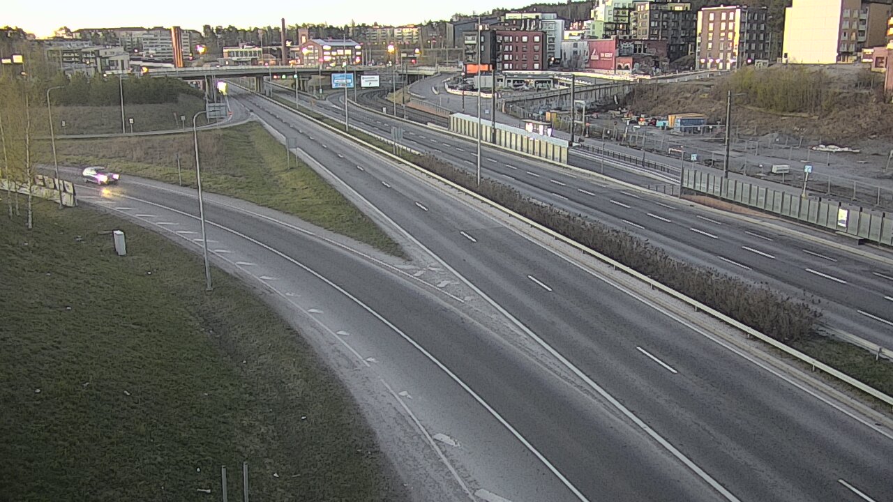 Weather Camera Image Väg 12 Tammerfors, Santalahdenpuisto, Tampere, Pirkanmaa