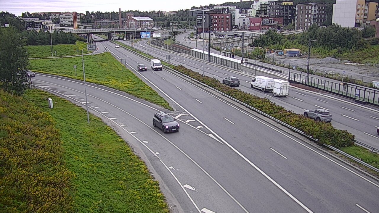Weather Camera Image Väg 12 Tammerfors, Santalahdenpuisto, Tampere, Pirkanmaa