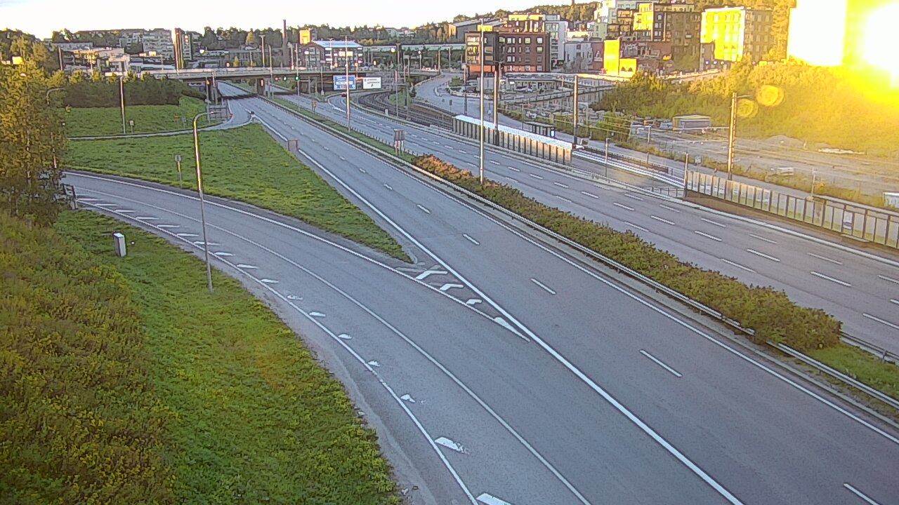 Weather Camera Image Väg 12 Tammerfors, Santalahdenpuisto, Tampere, Pirkanmaa