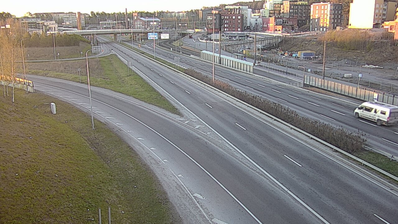 Weather Camera Image Väg 12 Tammerfors, Santalahdenpuisto, Tampere, Pirkanmaa