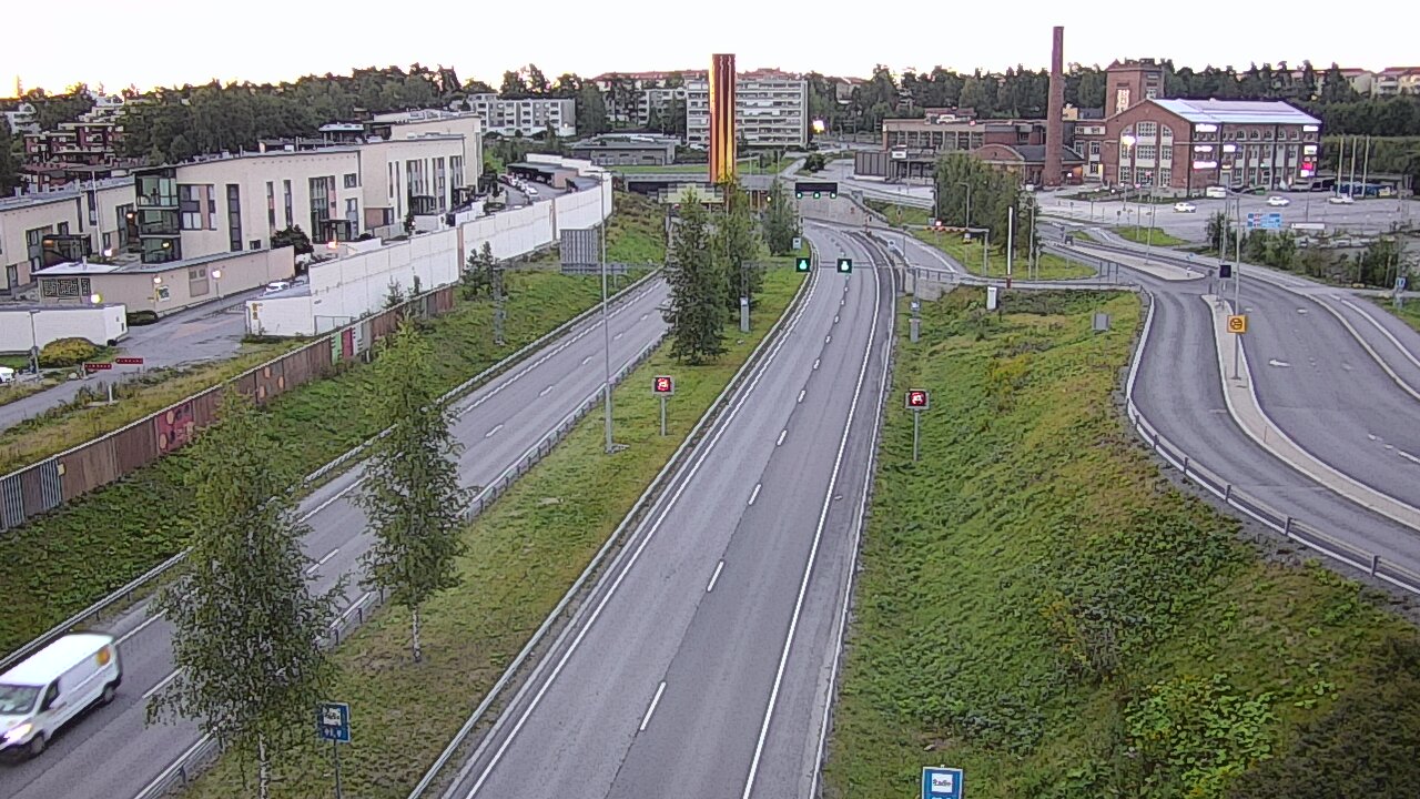 Weather Camera Image Road 12 Tampere, Tikkutehdas, Tampere, Pirkanmaa