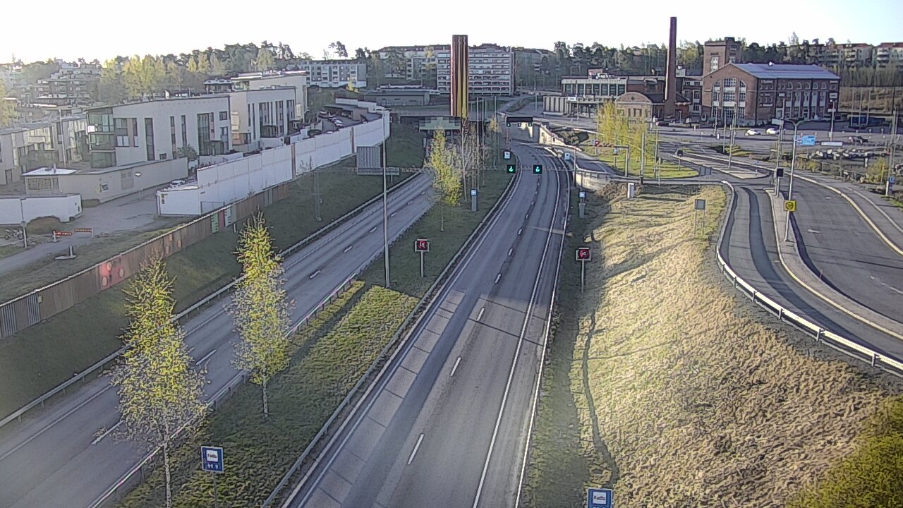 Weather Camera Image Väg 12 Tammerfors, Tikkutehdas, Tampere, Pirkanmaa