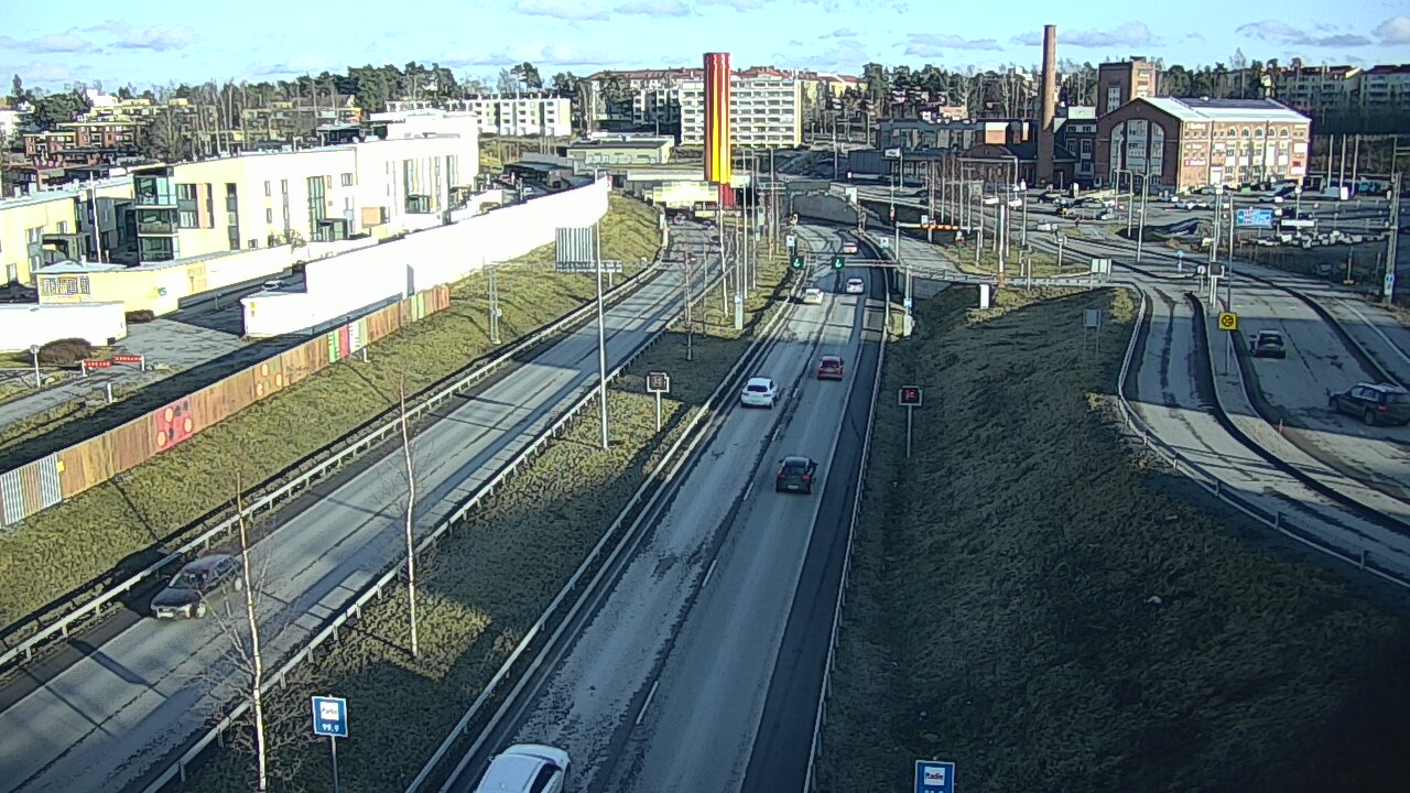 Weather Camera Image Väg 12 Tammerfors, Tikkutehdas, Tampere, Pirkanmaa