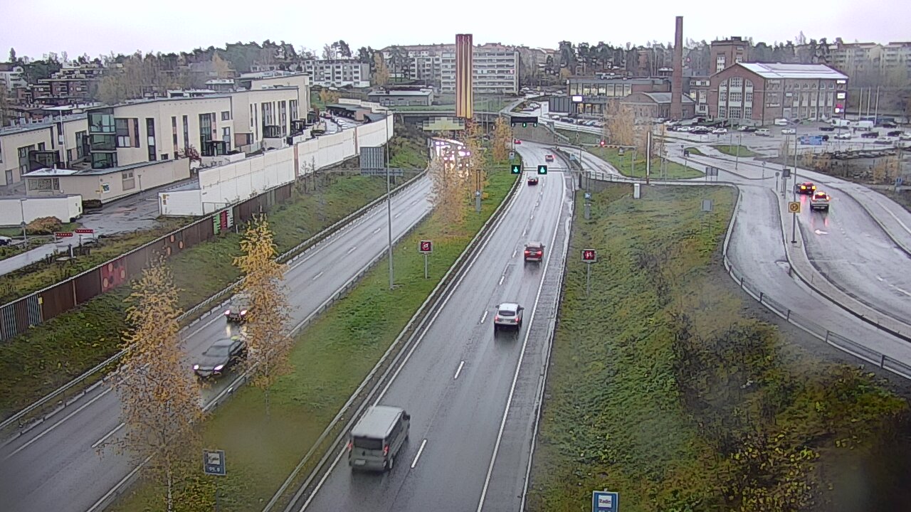 Weather Camera Image Väg 12 Tammerfors, Tikkutehdas, Tampere, Pirkanmaa