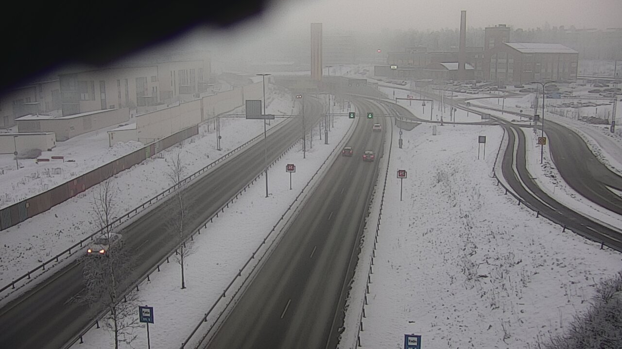 Weather Camera Image Road 12 Tampere, Tikkutehdas, Tampere, Pirkanmaa