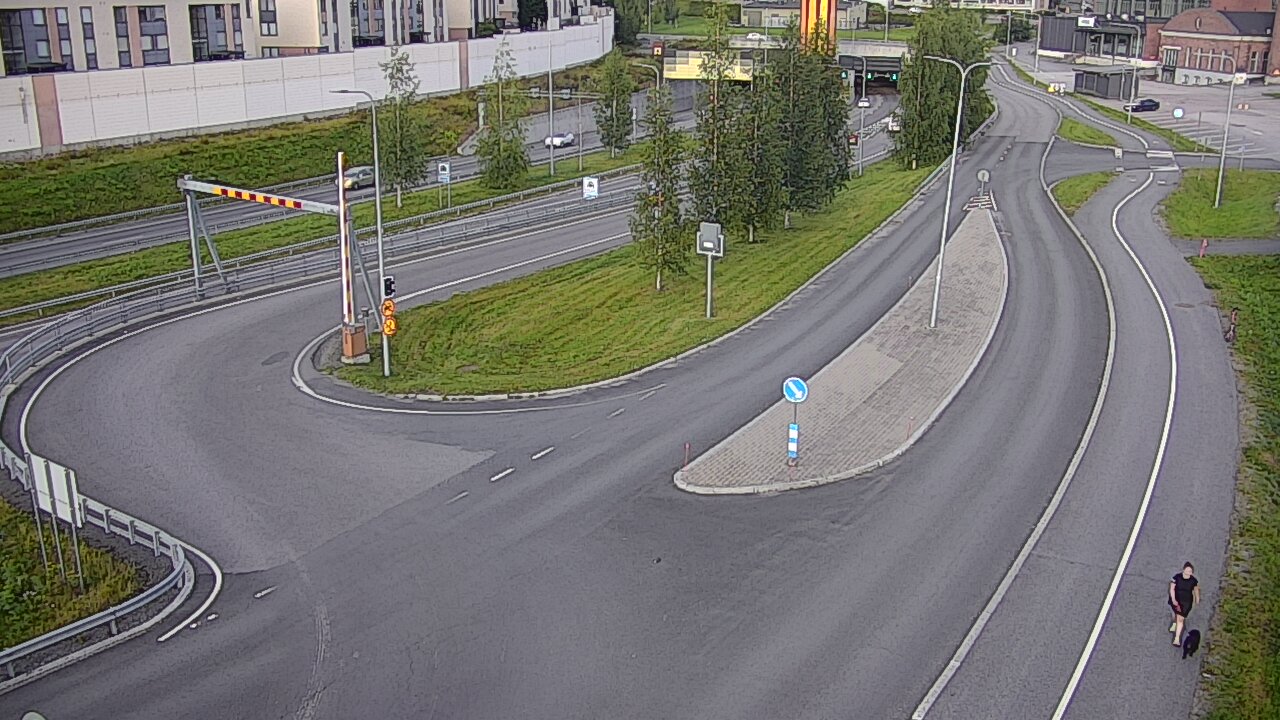 Kelikamerat Kuva Tie 12 Tampere, Rantatunnelin ramppi, länsi, Tampere, Pirkanmaa