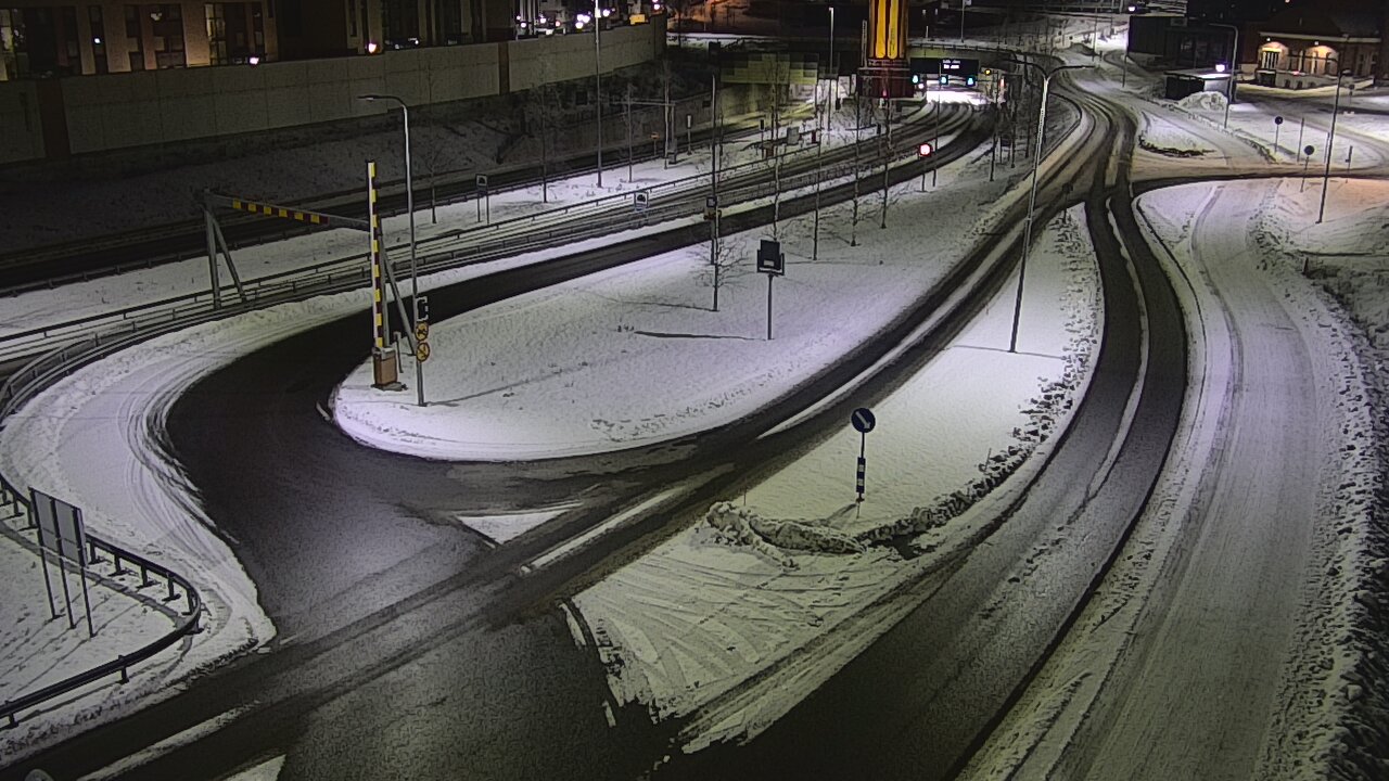 Kelikamerat Kuva Tie 12 Tampere, Rantatunnelin ramppi, länsi, Tampere, Pirkanmaa