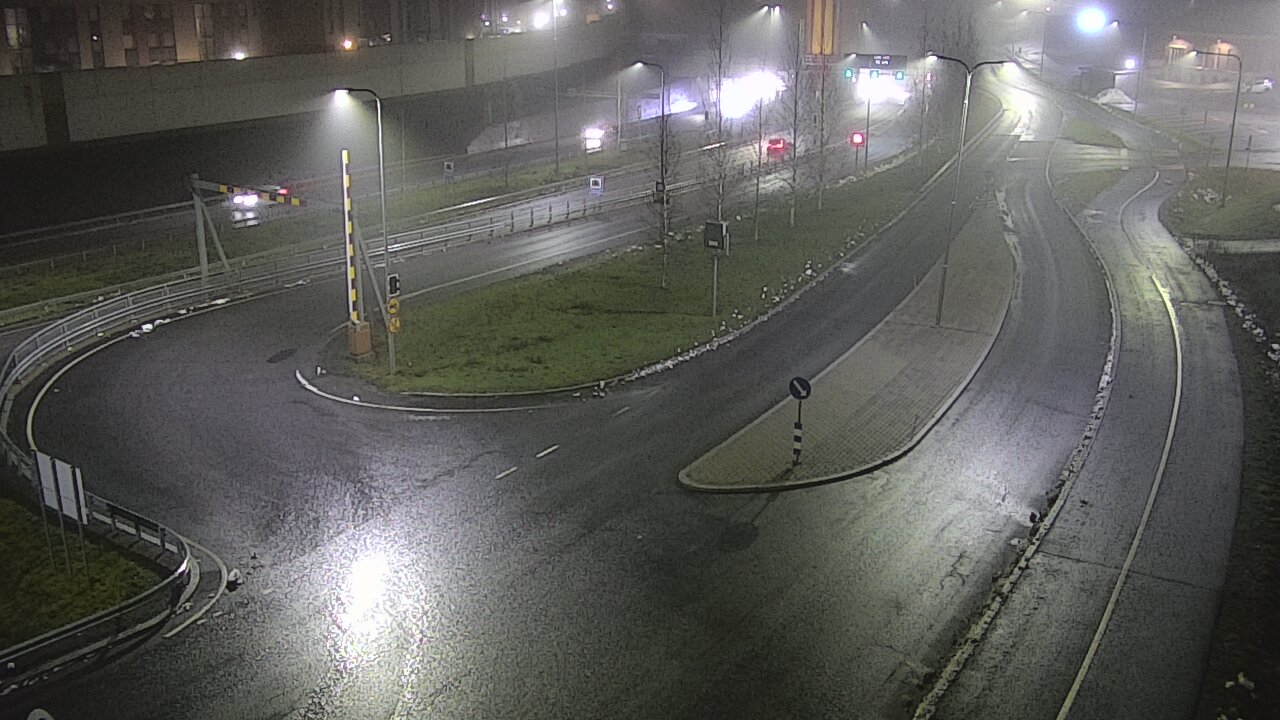 Weather Camera Image Väg 12 Tammerfors, Rantatunneli ramppi, väst, Tampere, Pirkanmaa