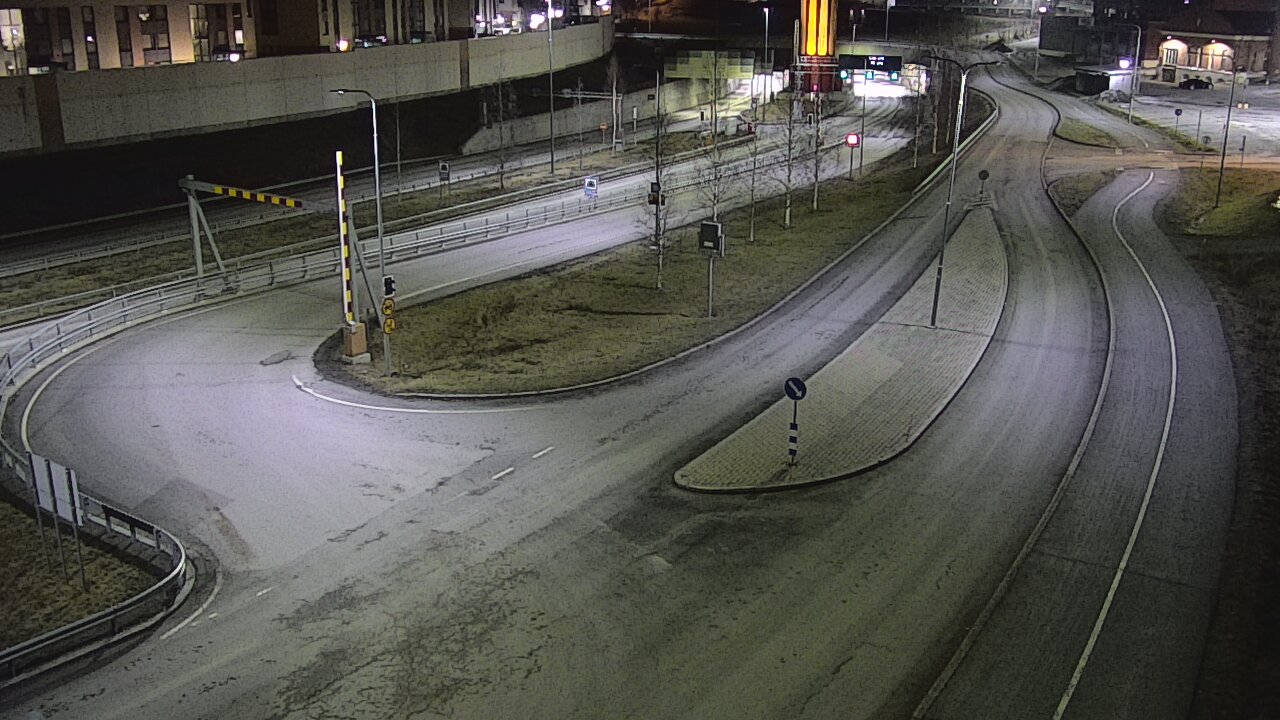 Kelikamerat Kuva Tie 12 Tampere, Rantatunnelin ramppi, länsi, Tampere, Pirkanmaa