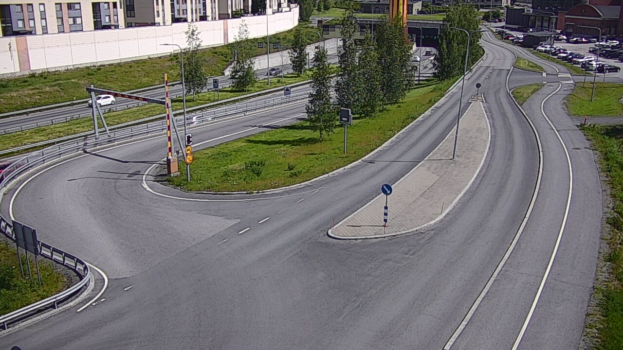 Kelikamerat Kuva Tie 12 Tampere, Rantatunnelin ramppi, länsi, Tampere, Pirkanmaa