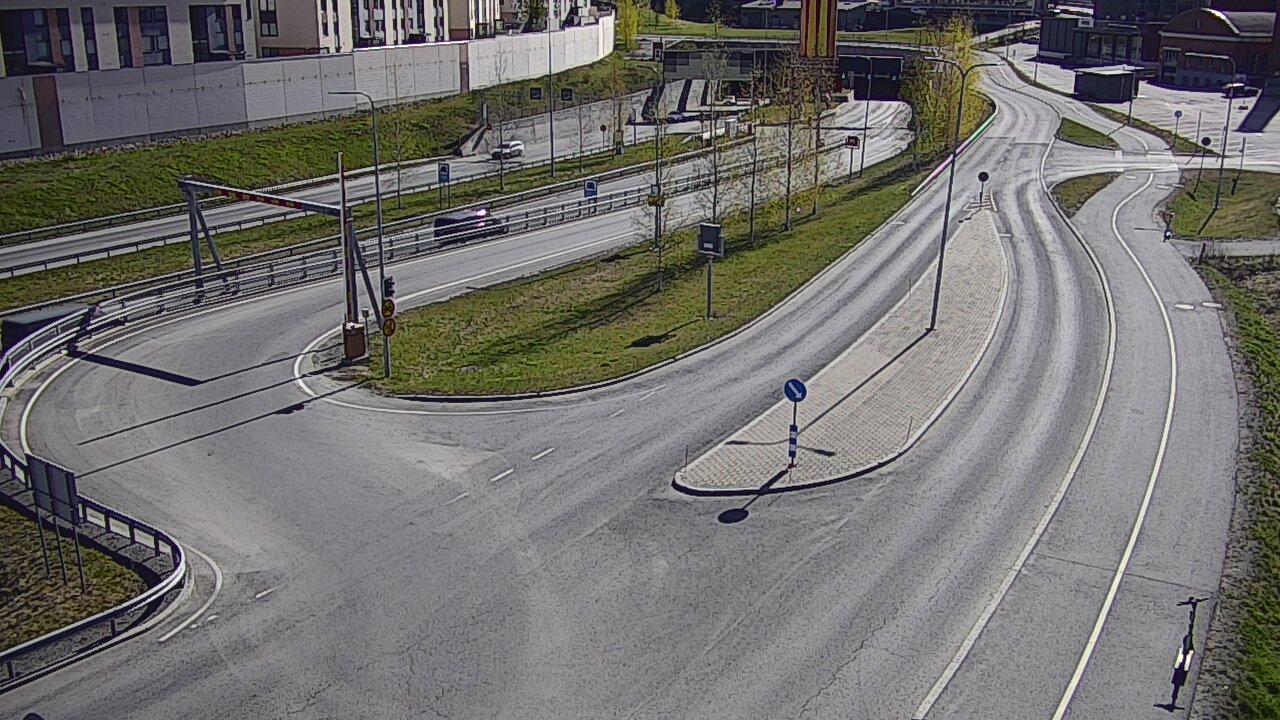 Weather Camera Image Road 12 Tampere, Rantatunnelin ramppi, west, Tampere, Pirkanmaa