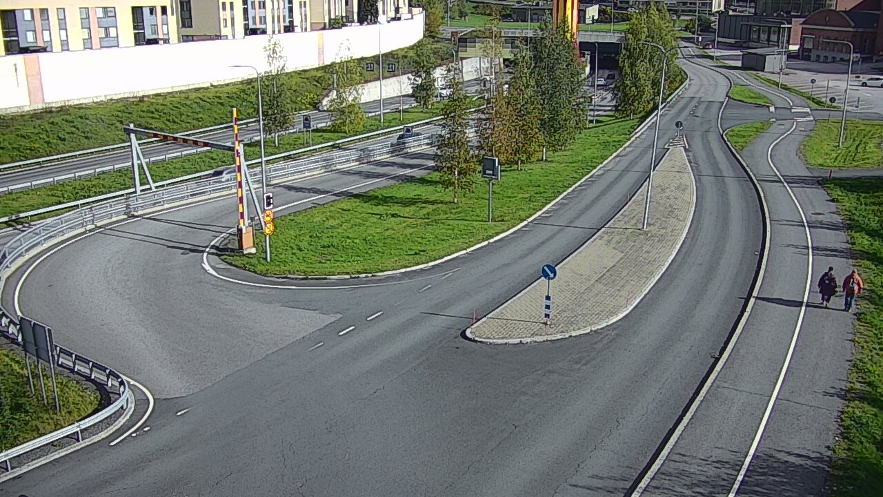 Weather Camera Image Väg 12 Tammerfors, Rantatunneli ramppi, väst, Tampere, Pirkanmaa