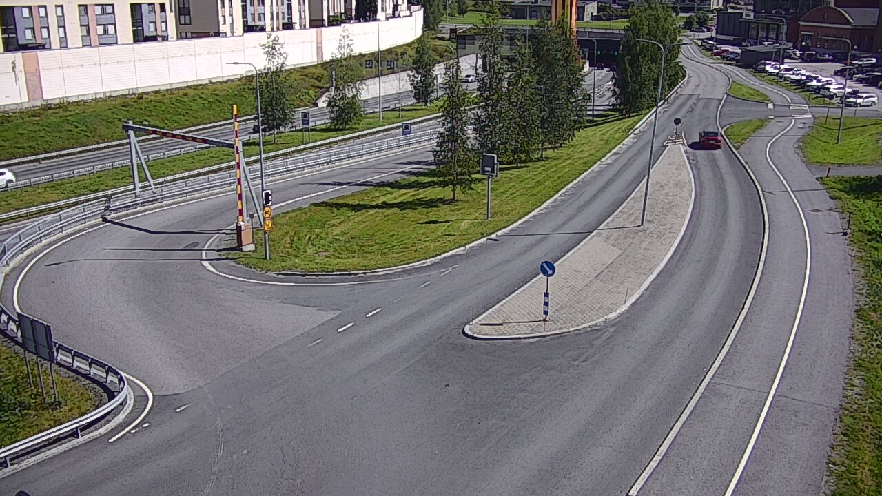 Kelikamerat Kuva Tie 12 Tampere, Rantatunnelin ramppi, länsi, Tampere, Pirkanmaa