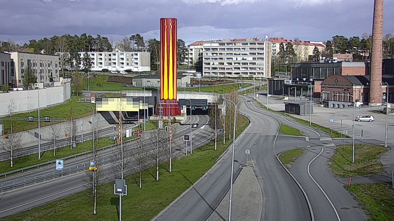 Weather Camera Image Väg 12 Tammerfors, Rantatunneli ramppi, väst, Tampere, Pirkanmaa