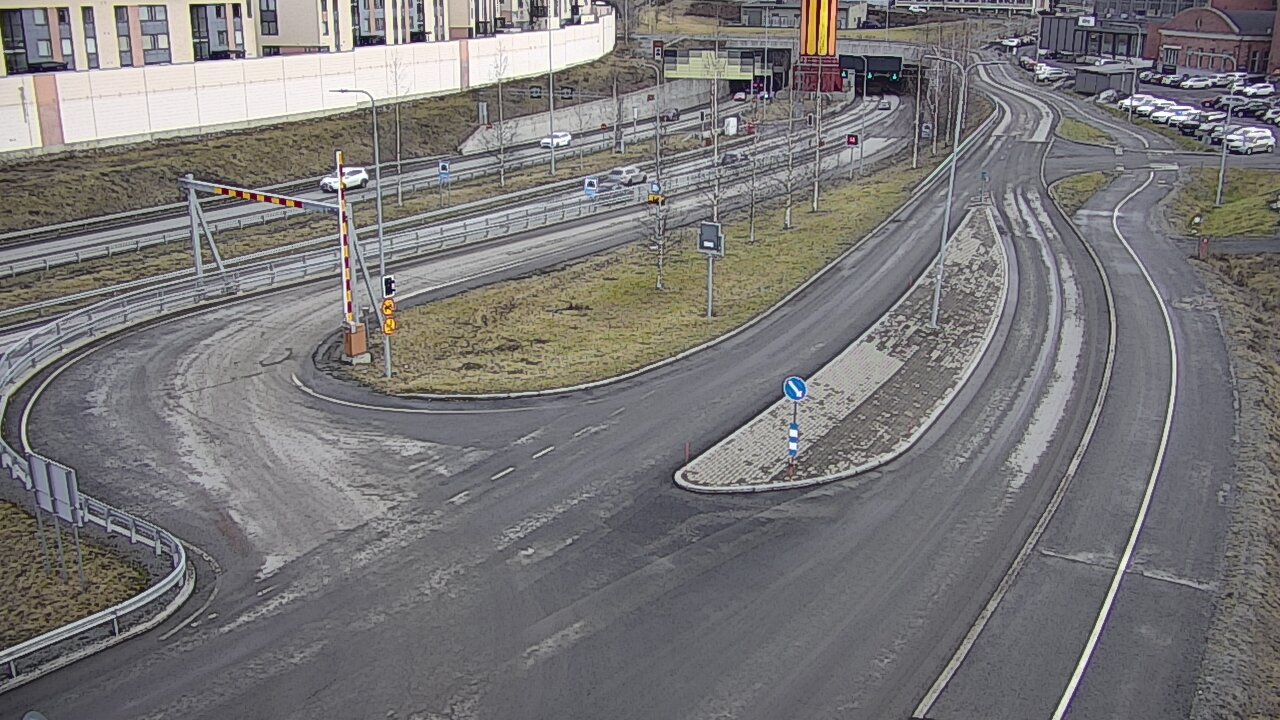 Kelikamerat Kuva Tie 12 Tampere, Rantatunnelin ramppi, länsi, Tampere, Pirkanmaa