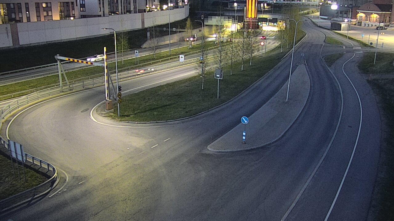 Weather Camera Image Road 12 Tampere, Rantatunnelin ramppi, west, Tampere, Pirkanmaa