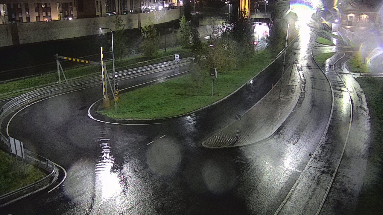 Weather Camera Image Väg 12 Tammerfors, Rantatunneli ramppi, väst, Tampere, Pirkanmaa