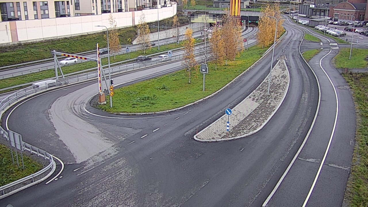 Kelikamerat Kuva Tie 12 Tampere, Rantatunnelin ramppi, länsi, Tampere, Pirkanmaa