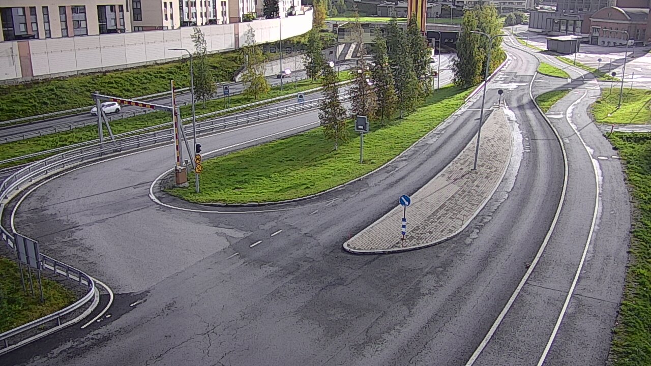 Kelikamerat Kuva Tie 12 Tampere, Rantatunnelin ramppi, länsi, Tampere, Pirkanmaa