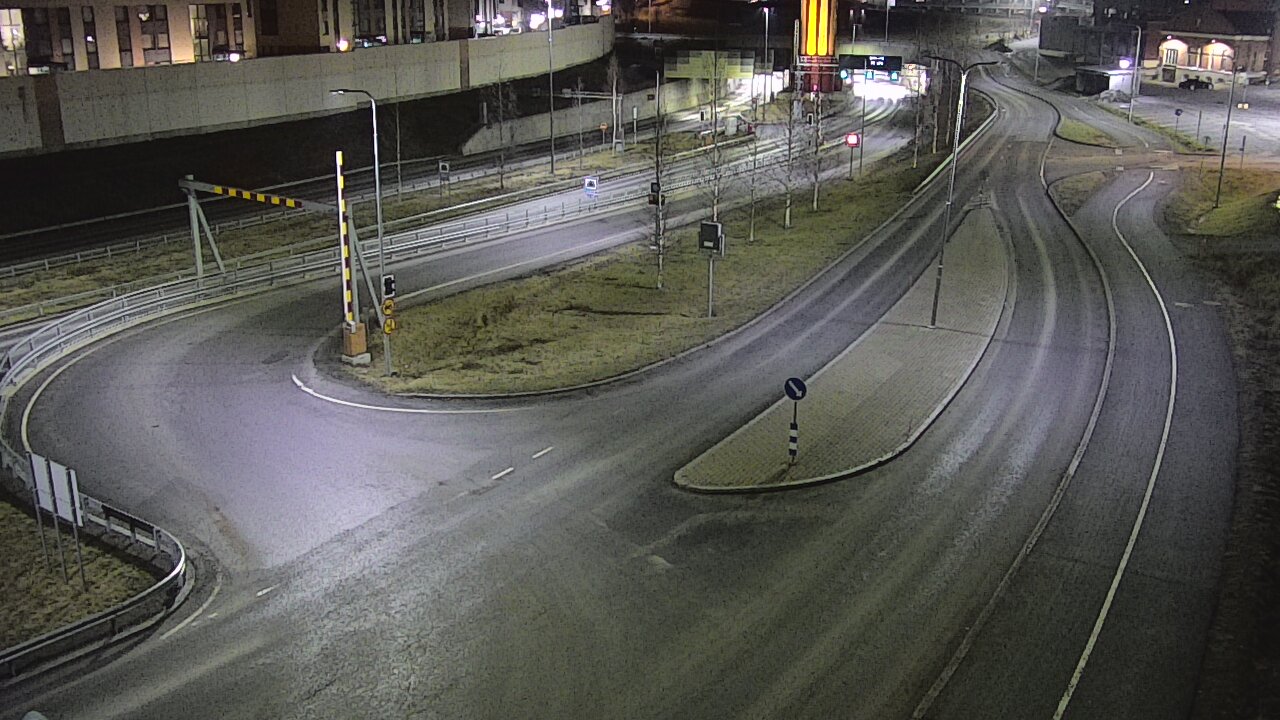 Kelikamerat Kuva Tie 12 Tampere, Rantatunnelin ramppi, länsi, Tampere, Pirkanmaa