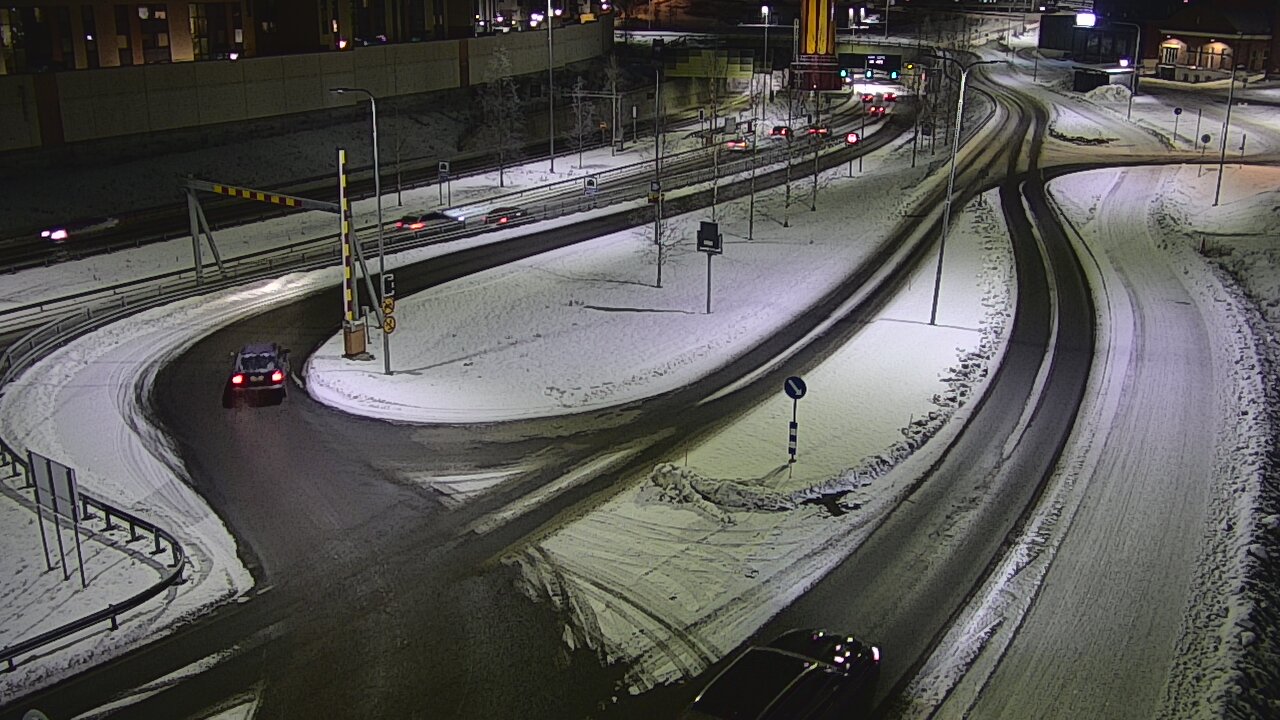 Weather Camera Image Väg 12 Tammerfors, Rantatunneli ramppi, väst, Tampere, Pirkanmaa