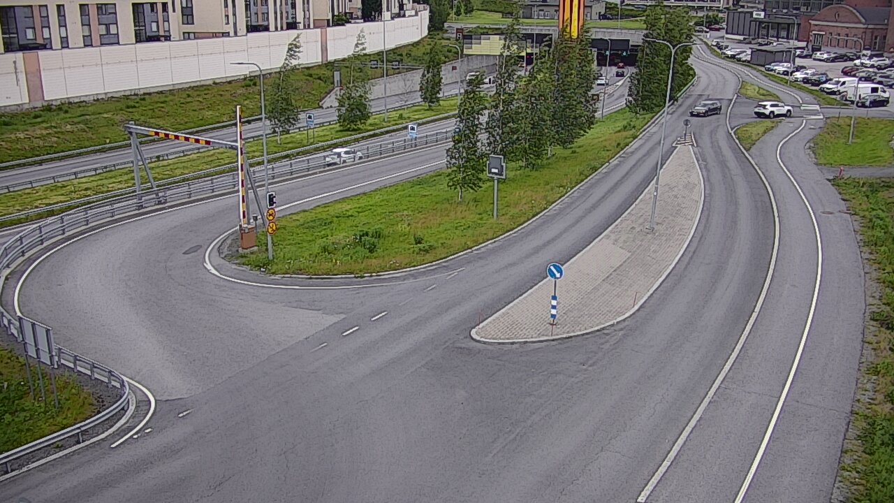 Kelikamerat Kuva Tie 12 Tampere, Rantatunnelin ramppi, länsi, Tampere, Pirkanmaa
