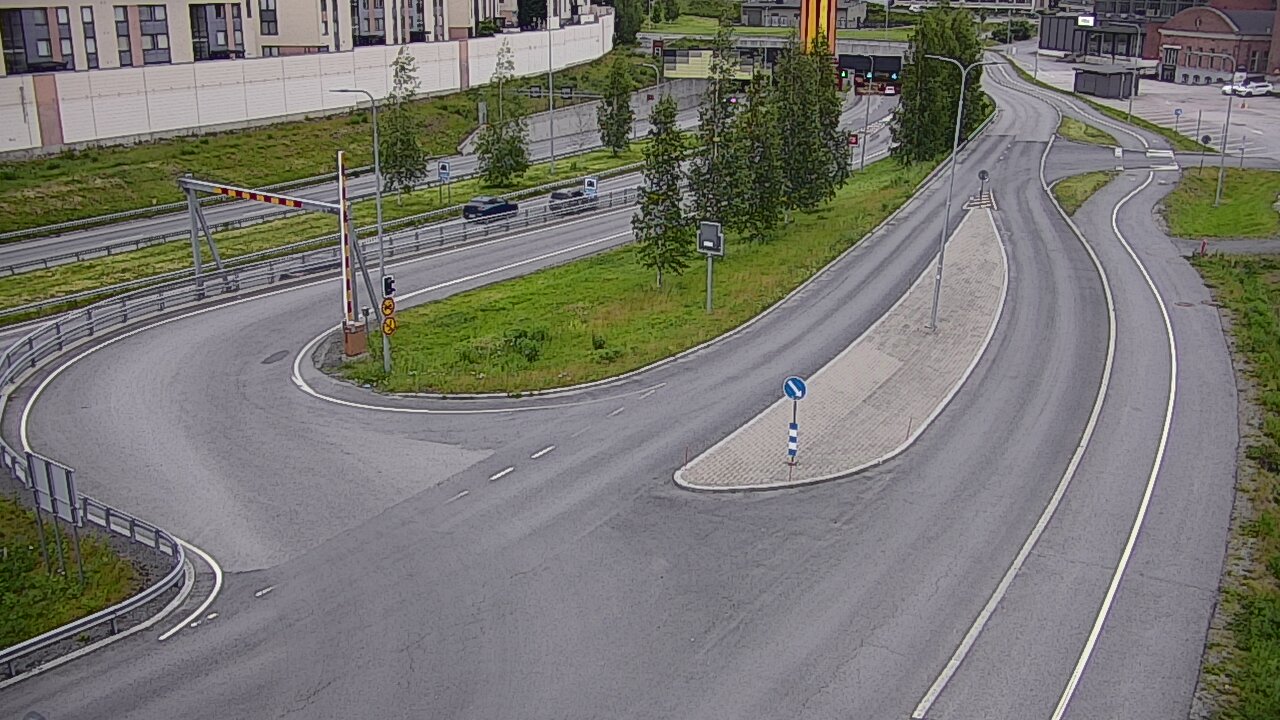 Kelikamerat Kuva Tie 12 Tampere, Rantatunnelin ramppi, länsi, Tampere, Pirkanmaa