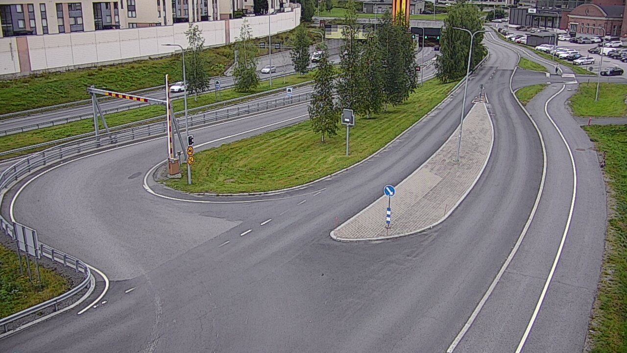 Weather Camera Image Väg 12 Tammerfors, Rantatunneli ramppi, väst, Tampere, Pirkanmaa