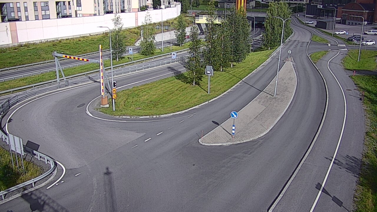 Kelikamerat Kuva Tie 12 Tampere, Rantatunnelin ramppi, länsi, Tampere, Pirkanmaa