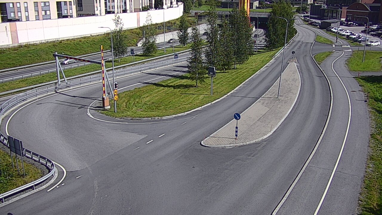 Kelikamerat Kuva Tie 12 Tampere, Rantatunnelin ramppi, länsi, Tampere, Pirkanmaa