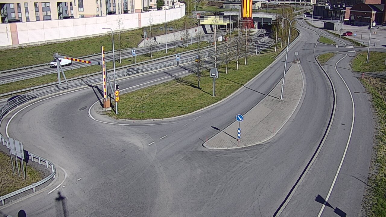 Weather Camera Image Road 12 Tampere, Rantatunnelin ramppi, west, Tampere, Pirkanmaa