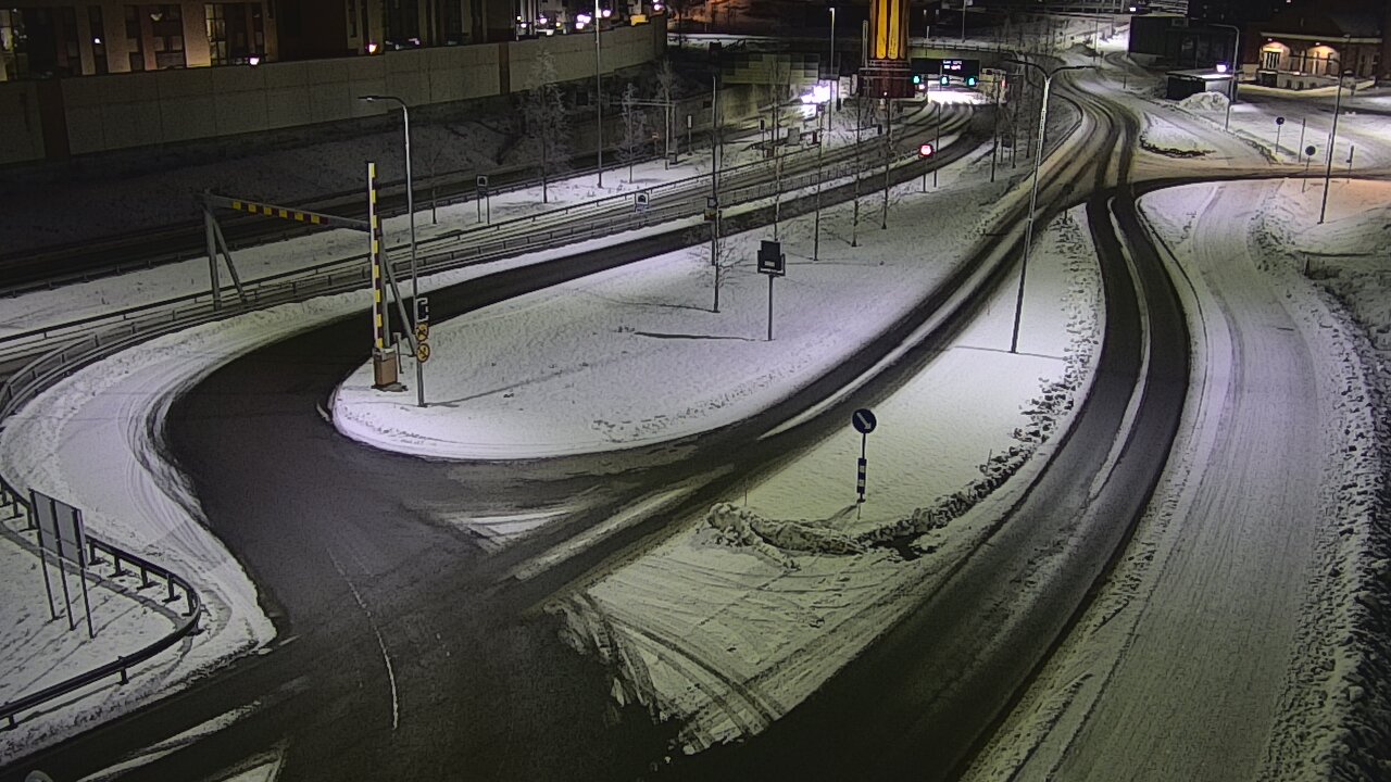 Weather Camera Image Road 12 Tampere, Rantatunnelin ramppi, west, Tampere, Pirkanmaa