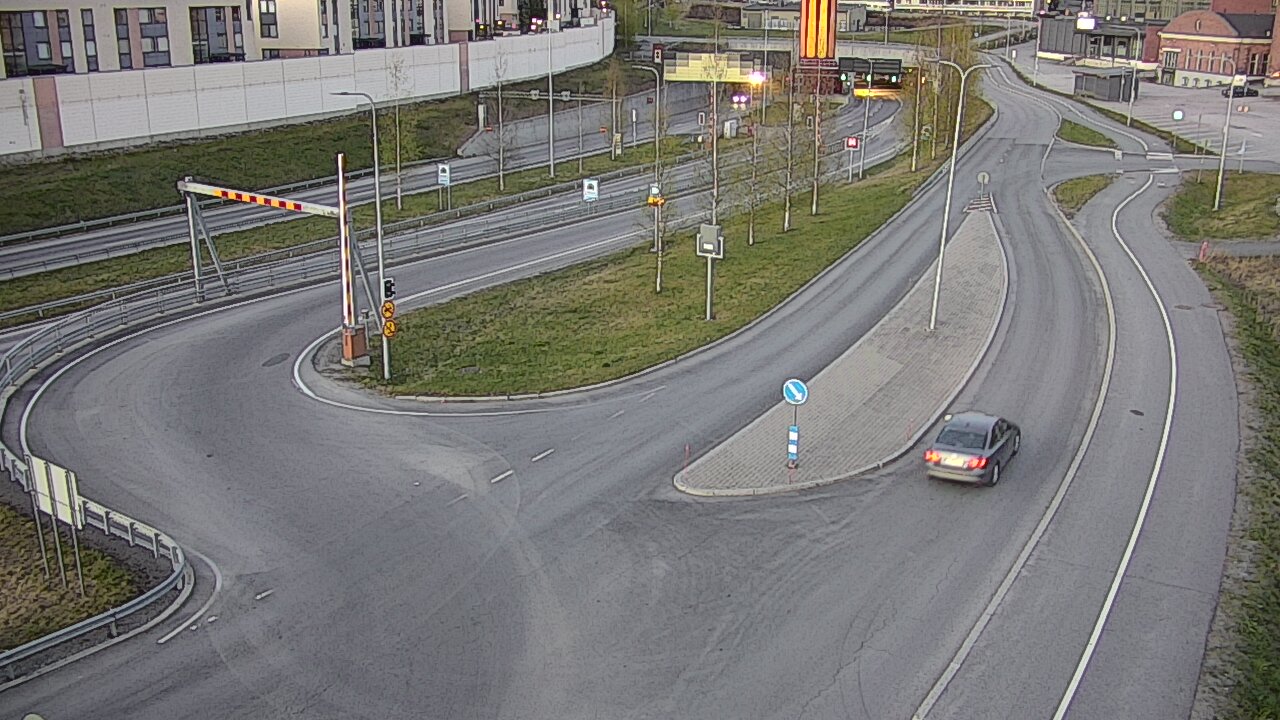 Weather Camera Image Road 12 Tampere, Rantatunnelin ramppi, west, Tampere, Pirkanmaa