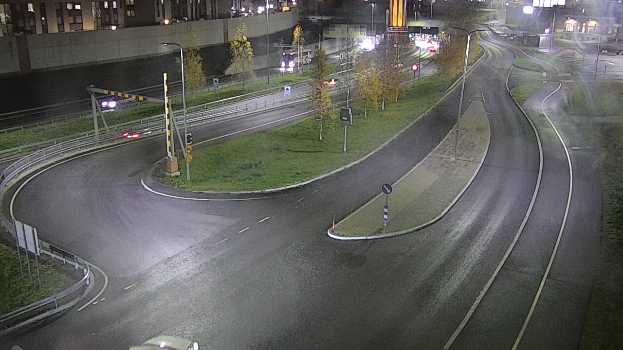 Kelikamerat Kuva Tie 12 Tampere, Rantatunnelin ramppi, länsi, Tampere, Pirkanmaa