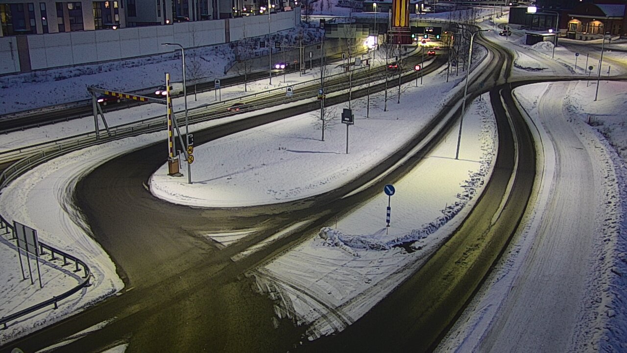 Kelikamerat Kuva Tie 12 Tampere, Rantatunnelin ramppi, länsi, Tampere, Pirkanmaa